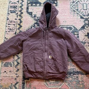 Carhartt Plum Hooded Jacket